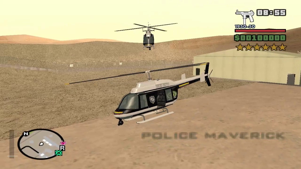 CÓMO SUBIRSE AL HELICÓPTERO DE POLICÍAS EN [[MOVIMIENTO]] (GTA SAN