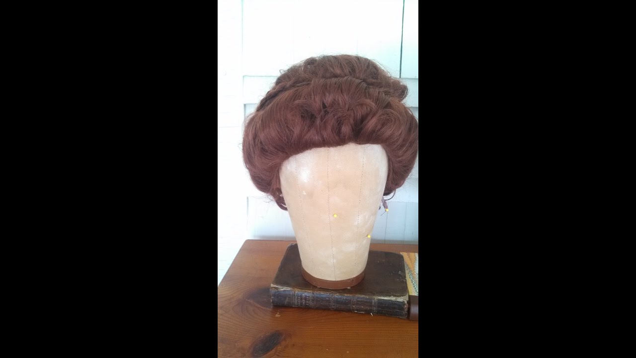Hair Helpers Episode 2 Poof Supporters Easy Historical Hair YouTube