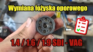 Wymiana Łożyska Oporowego Golf Iv / Bora 1.4 / 1.6 / 1.9 Sdi - Youtube