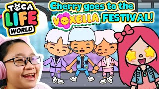 Toca Life World  Cherry Goes To The Voxella Festival!!!