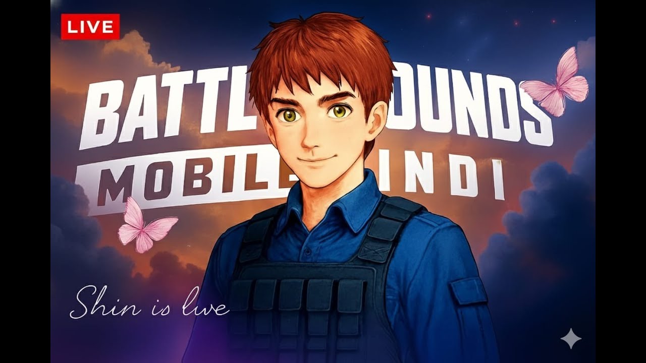 "1v4 Clutch King? 🎯 BGMI Live - Shin is Live"