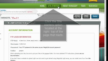 Tutorial on quickly installing a web template