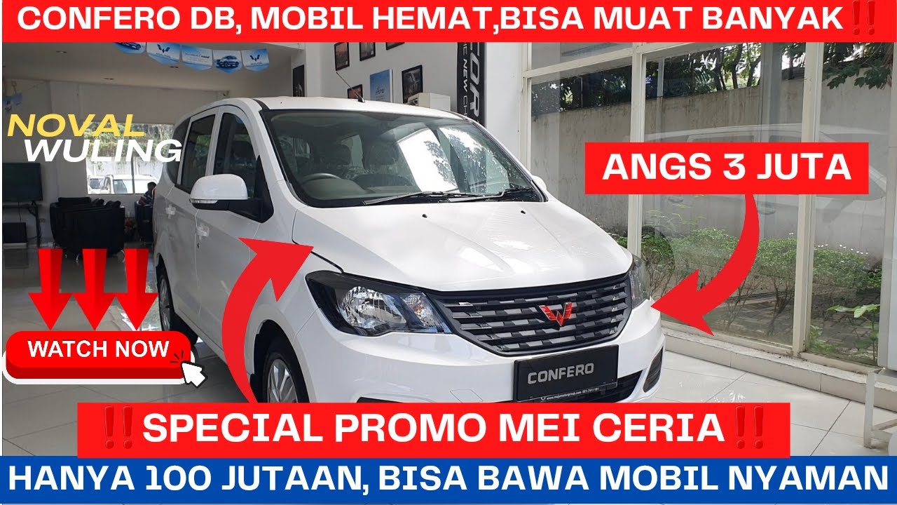 ‼️MOBIL 150 JUTAAN YANG BISA JADI ARMADA KELUARGA & DAGANG⁉️ WULING CONFERO DB JAWABANNYA🤩🤩🤩.