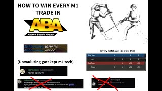 Win Every M1 Trade How To Parry M1 Aba