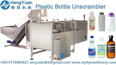 Belt type bottle unscrambler machine for plastic bottle bottle sorting arranging equipment