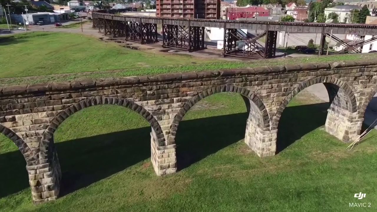 The Great Stone Viaduct in Bellaire, Ohio YouTube