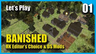 Banished: RK Editor's Choice & DS Mods (Season 5) - 01 - THE MOST EFFICIENT START TO A CITY