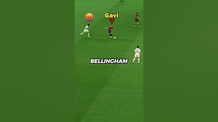 Bellingham is out for revenge against Barça and Gavi in this El Clásico. 😳😰