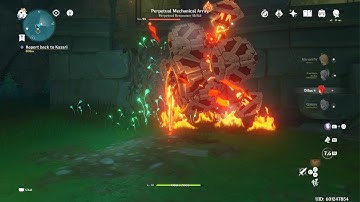 Genshin Impact - Perpetual Mechanical Array Boss Fight (PS5)