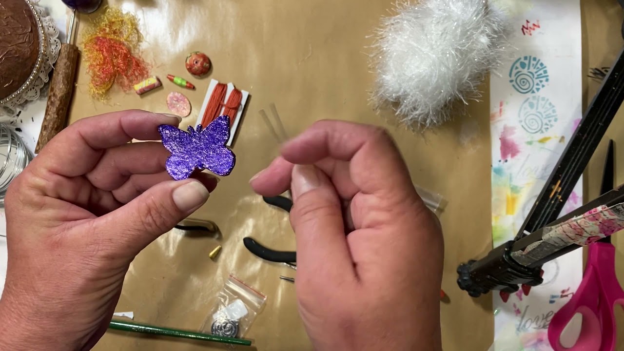 Budget crafting, Wk 19, DIY Paper Beads, Making Dangles, episode 3 :)