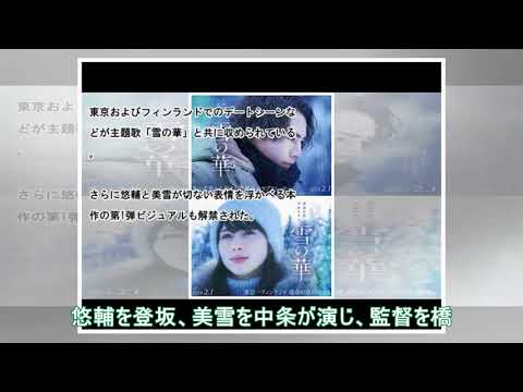映画「雪の華」公開日決定、特報に三代目JSB登坂広臣と中条あやみのデートシーン（動画あり） - 音楽ナタリー