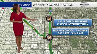 VIDEO: Weekend closures planned on Phoenix freeways