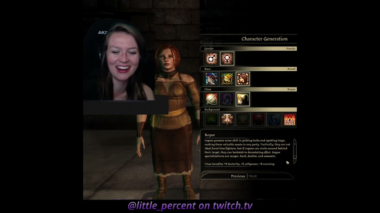 Character Creation Part 1, Crime Lord Is Calling - Dragon Age: Origins