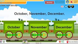 Unit 5 Days in a calendar Lesson 3-4