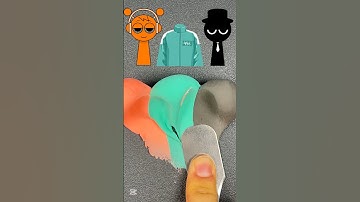 Sprunki VS Squid Game Uniform #colormixing #satisfying #asmr #sprunki #squidgame2 #squidgame