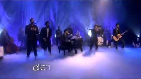 Bruno Mars   It Will Rain Live Ellen Show Sub Español www videograbber net