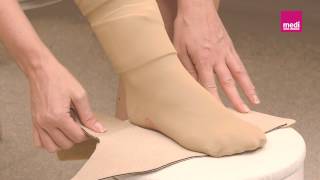 circaid reduction kit foot wrap patient donning