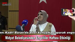 Midyat Belediyesinden Engelliler Haftası Etkinliği