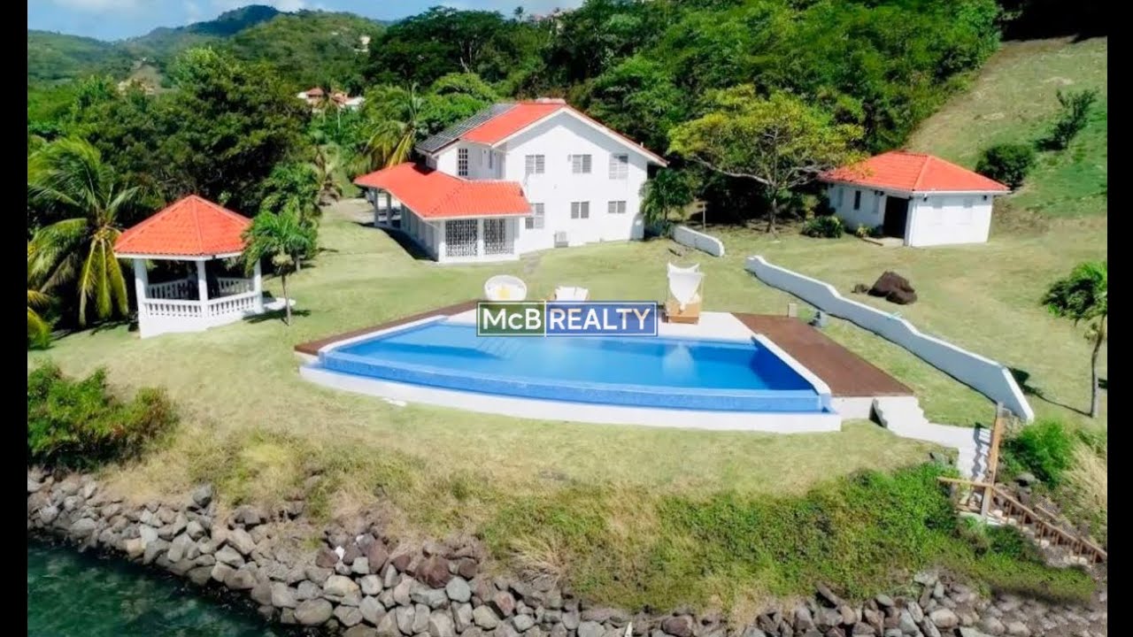 The Ultimate Oceanfront Home, Westerhall, St David, Grenada -RD 8017
