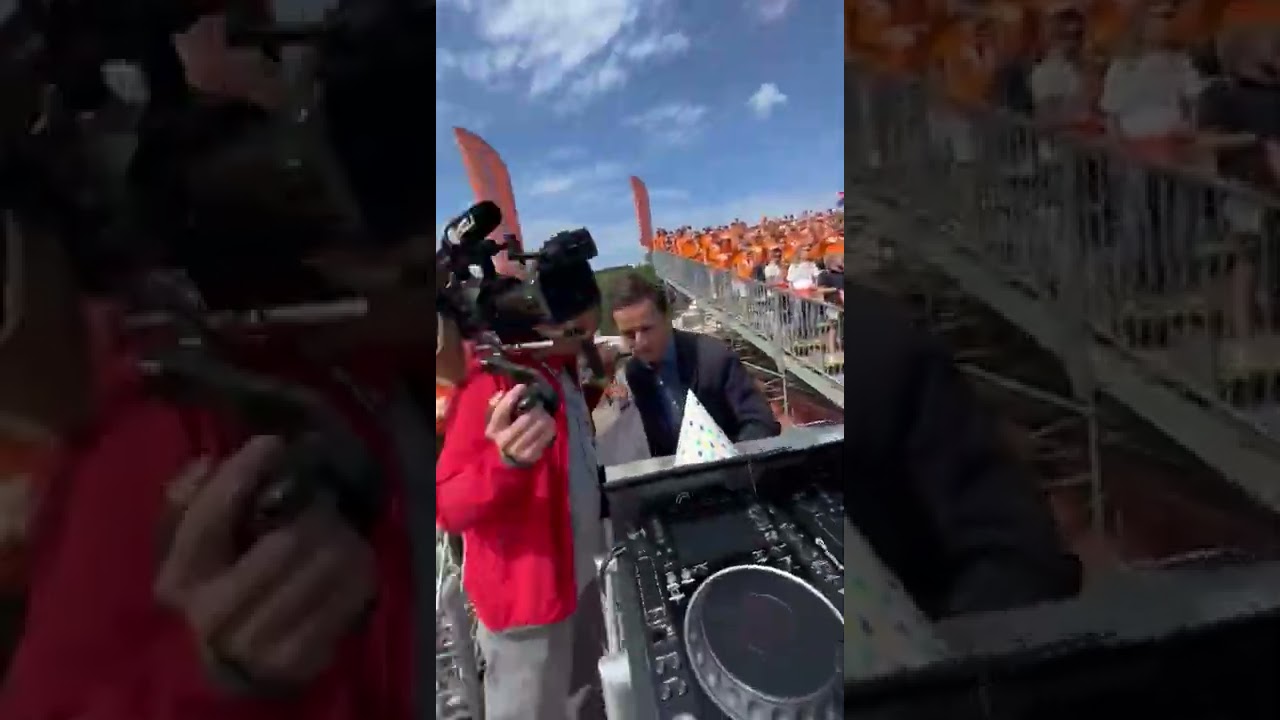 DJ ADMIN @ Spa F1 Max Verstappen tribune 2022