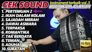 ALBUM CEK SOUND TERBARU VOL.5 AUDIO SPEK HAJATAN