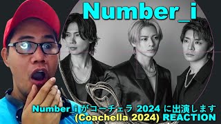 Number_i - Number_i がコーチェラ 2024 に出演します (Coachella 2024) REACTION