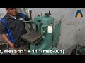 Vídeo: MSC-001 Limadora para rebabeo,  MARCA OPUS 120 , mesa 11" x 11"