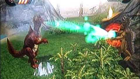 Godzilla: Unleashed Wiiquests: Titanosaurus vs. Varan