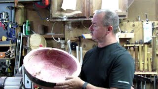 #140 Preparation and Coring of a Large Cedar Blank
