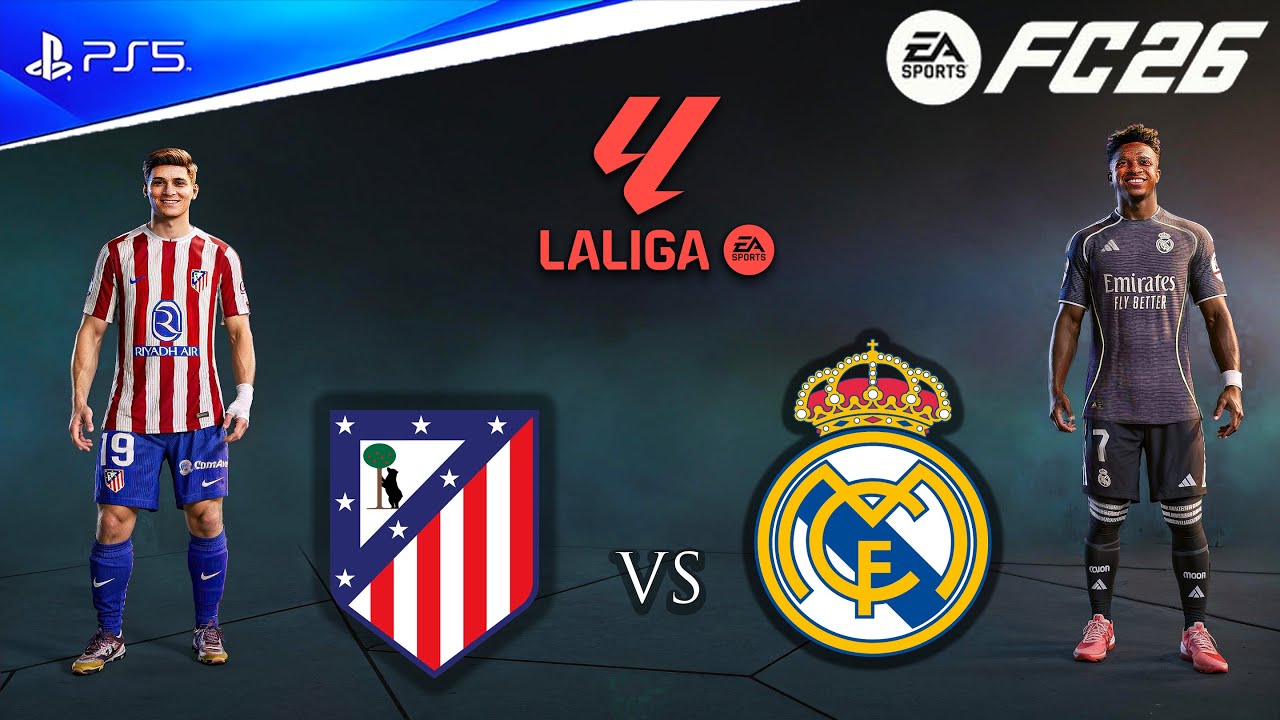 FC 26 - Atletico Madrid vs Real Madrid | Madrid Derby La Liga 25/26 | PS5™ [4K60]