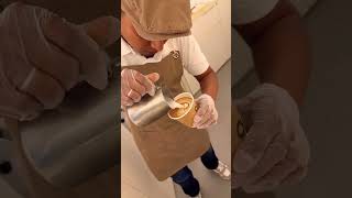 Wing fine line Rosetta❤️🔥 #new #coffeelatteart #viralshorts #worldcup