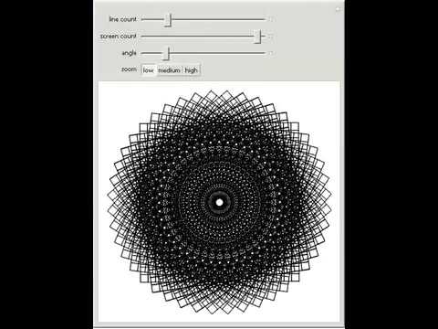 Super Moire Patterns