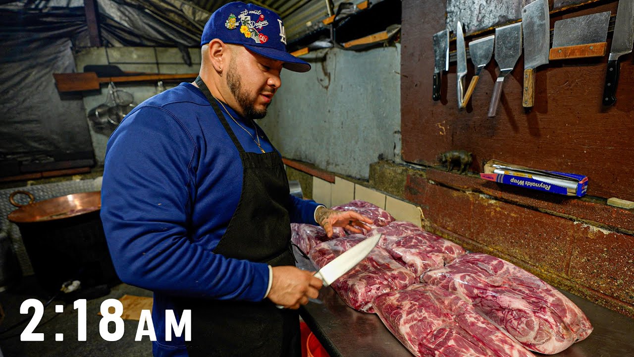 Day in the Life of a Street Taco Vendor in LA