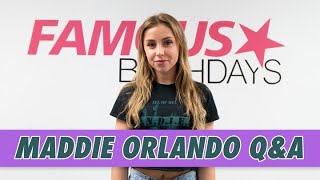 Maddie Orlando Q&amp;A