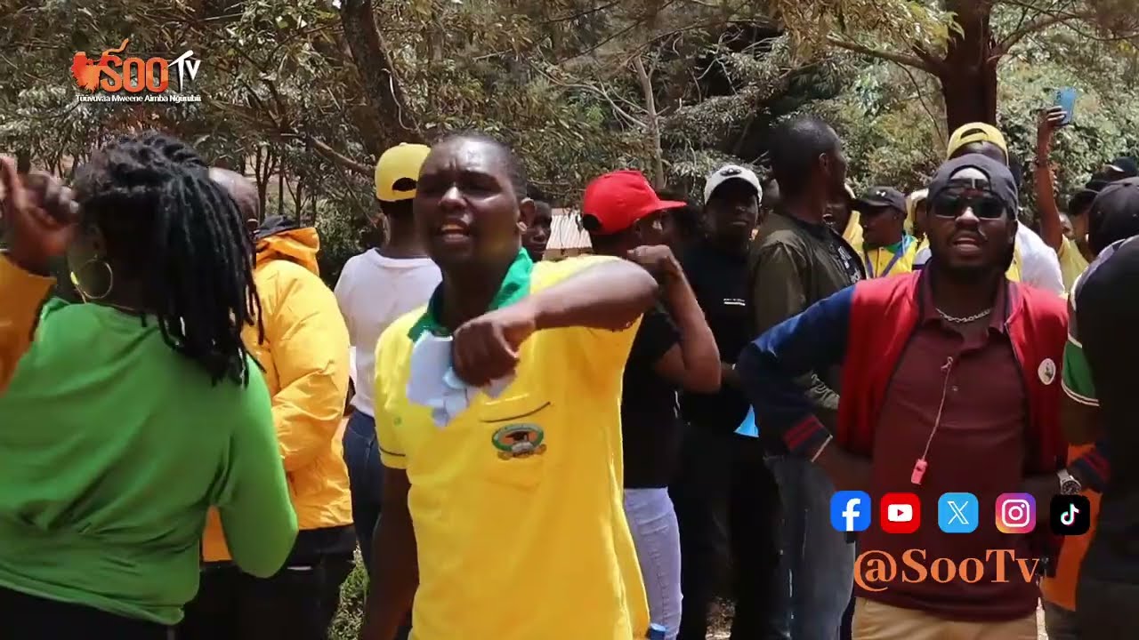 Striking KUPPET Teachers Storm Machakos Girls High School and flash out colleagues from classes!