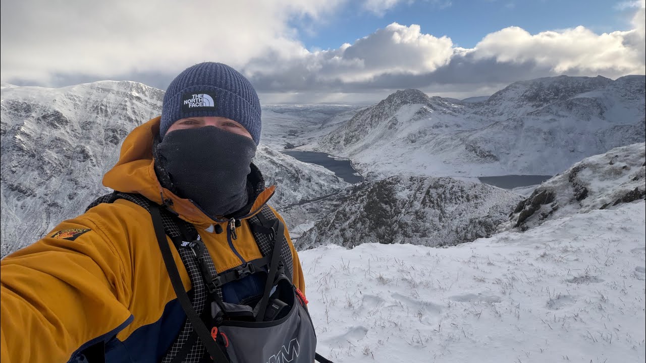 Снег по колено!! Потрясающие условия в долине Огвен!
