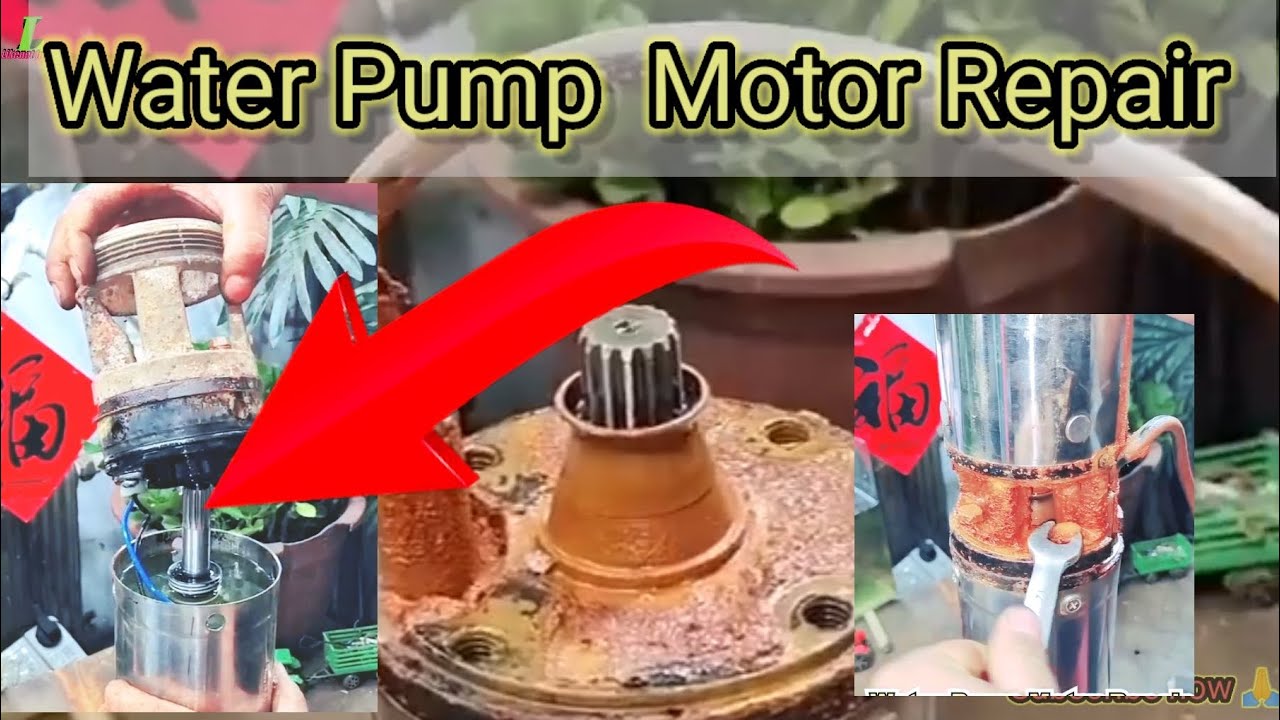 Water Pump Motor Repair ____🔧& (Submersible) _How to Repair Water Pump