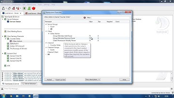 Set up TeamSpeak 3 permissions, create safe admin groups, secure channels. Avoid getting hacked...