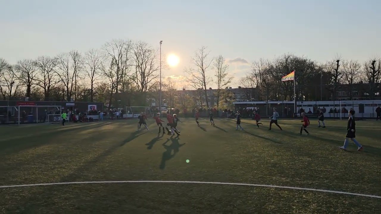 Schoolvoetbal 7-8 (20 april) - Finale Poule A