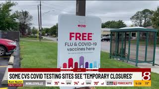 Some Cvs Covid Testing Sites See Temporary Closures