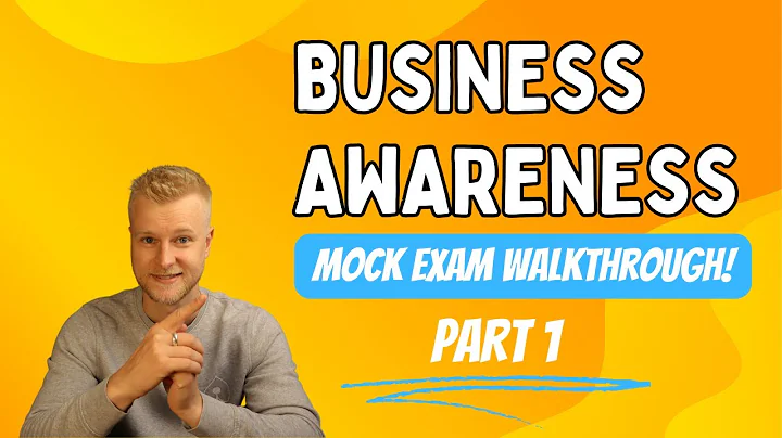 AAT Level 3 - Business Awareness - Exam Walkthrough - Part 1 - DayDayNews