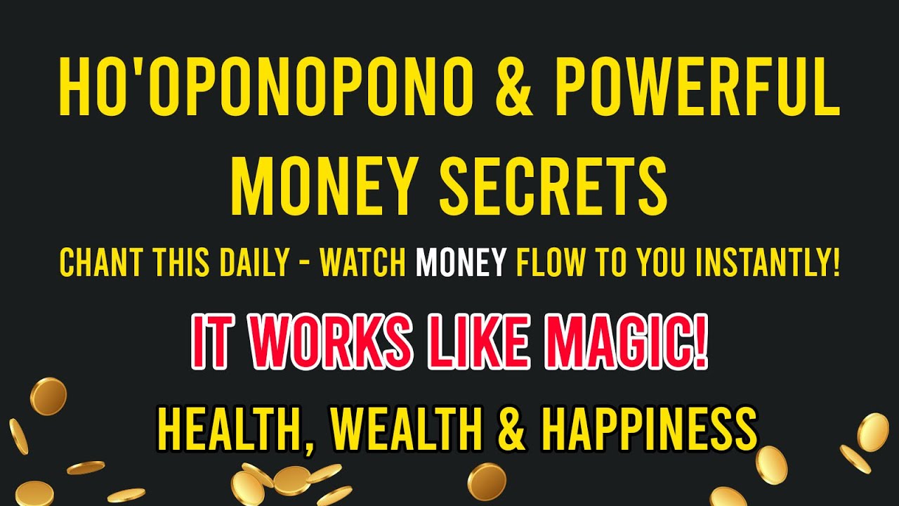 Money Manifestation, Prosperity & Abundance Activation | Ho’oponopono Money Prayer