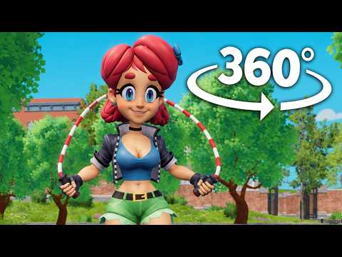 360° Scarlet Skips - In YOUR Park | 8K VR 360 Video
