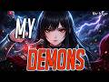 My Demons - Cover By Karlnya | Starset | Nightcore | Lyrics (This Hits Different)