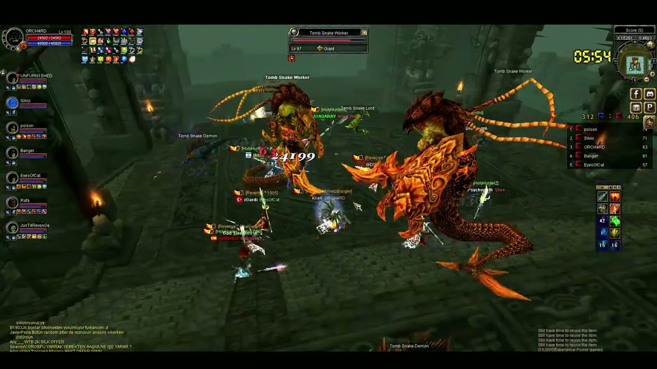 Revenge versus HolyHunterZ - [Precious Online]