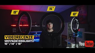 Ring light světlo na focení, líčení i video - kruhové světlo (srovnání)