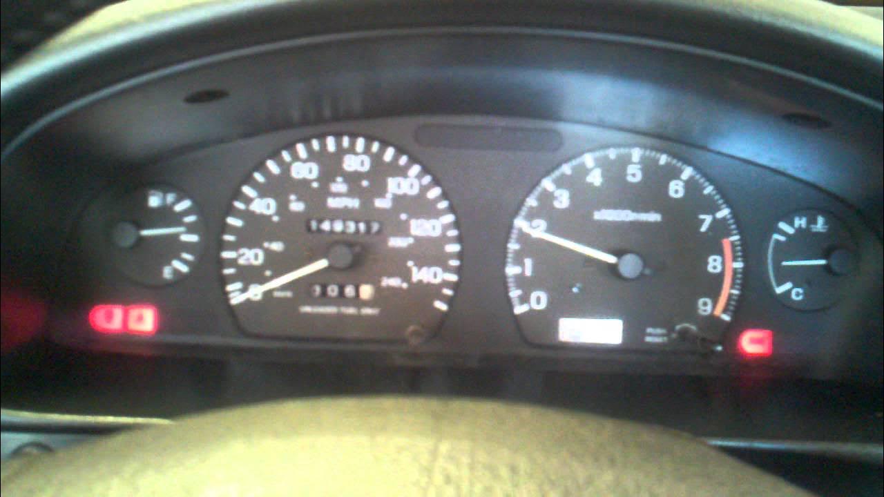 1993 Nissan Sentra SER Idle problem (Idles high and drops) YouTube