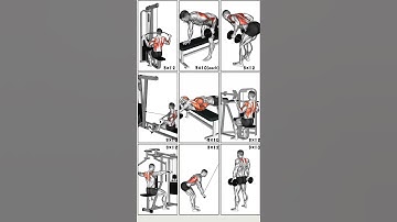 9 Powerfull Back Workout to Transform Upper Body| #workout #backworkout