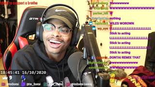ImDontai Reacts To Miles Brown Entourage