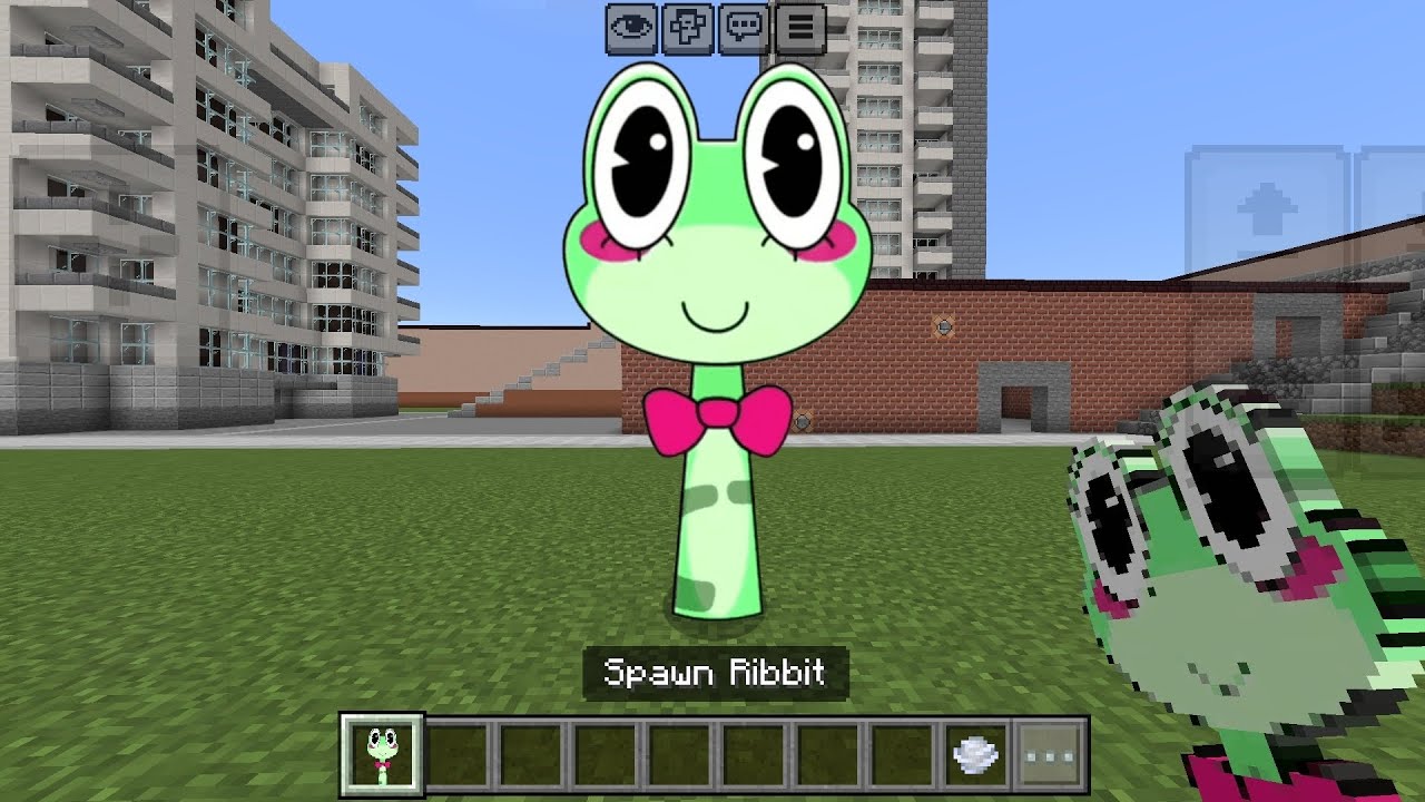 Sprunki OC Ribbit (from The Amazing Digital Circus) added in Minecraft ...
